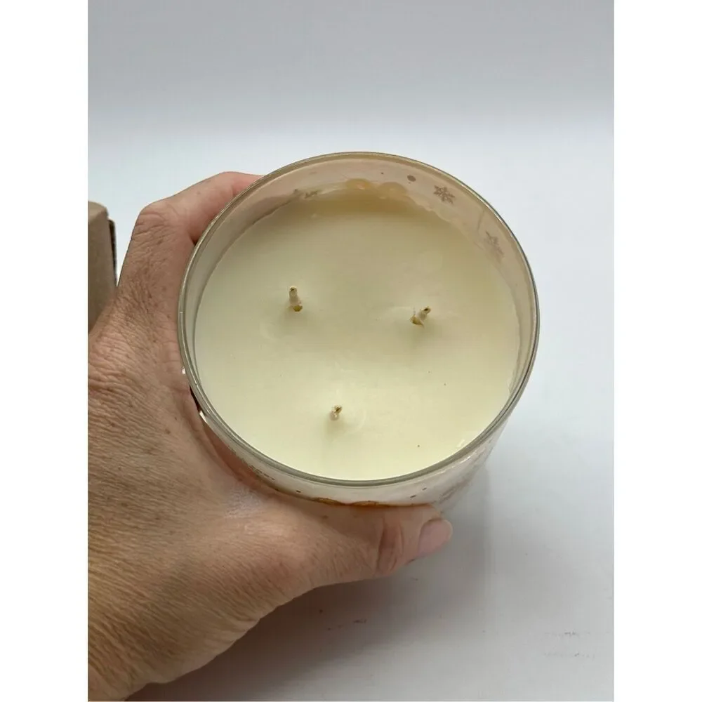 Bath & Body Works Brown Sugar Latte 3 wick candle NEW